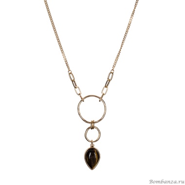 Колье Fiore Luna, TIGER EYE